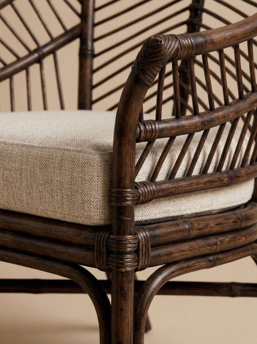 BLOOM RATTAN CHAIR - Bespoke furniture - Detail view