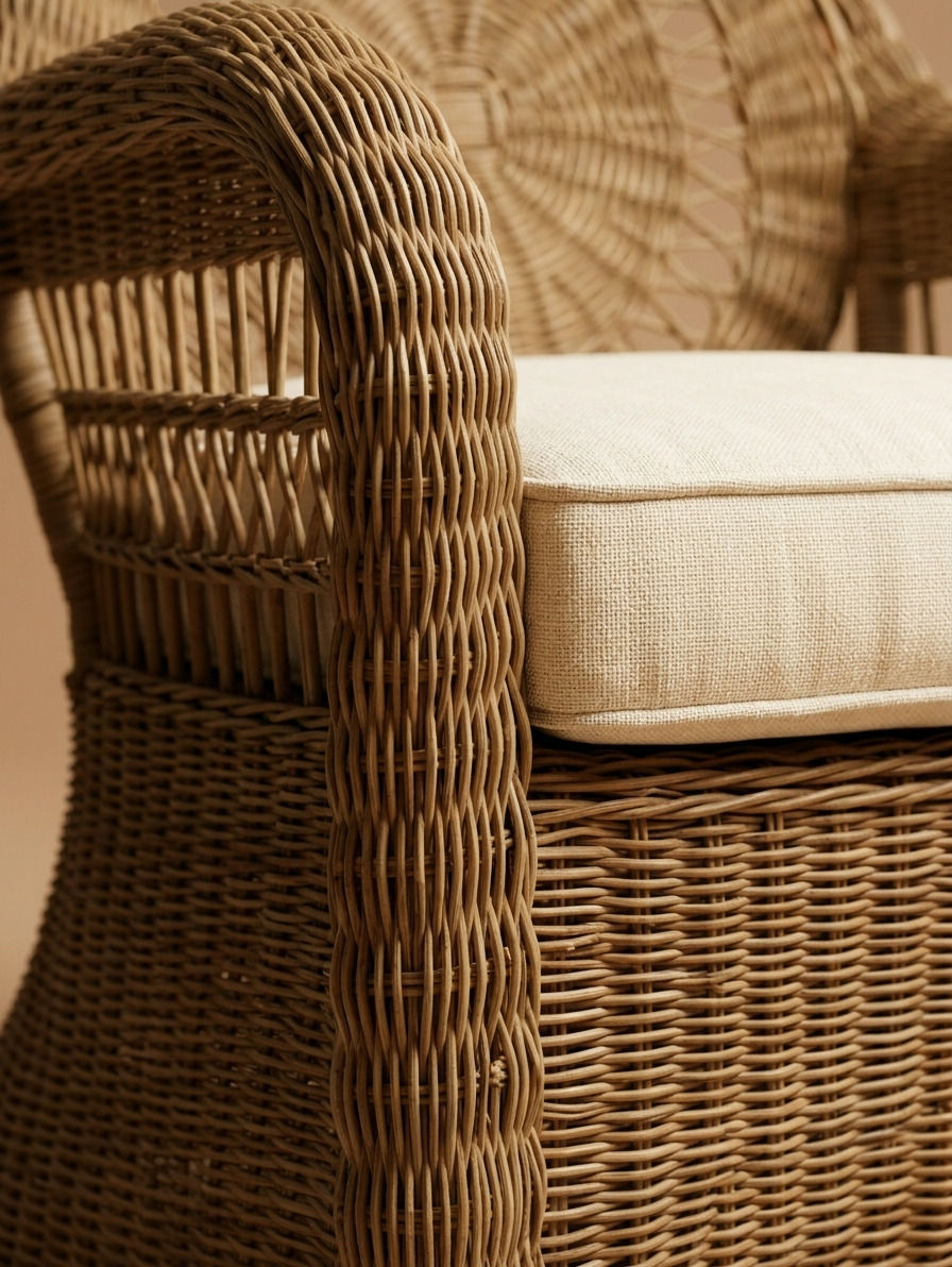 SOAN RATTAN CHAIR - Bespoke furniture - Detail view