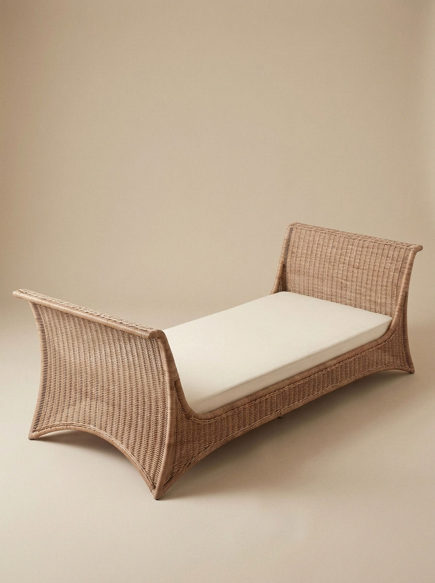 NALA RATTAN DAYBED - Bespoke furniture - Main view