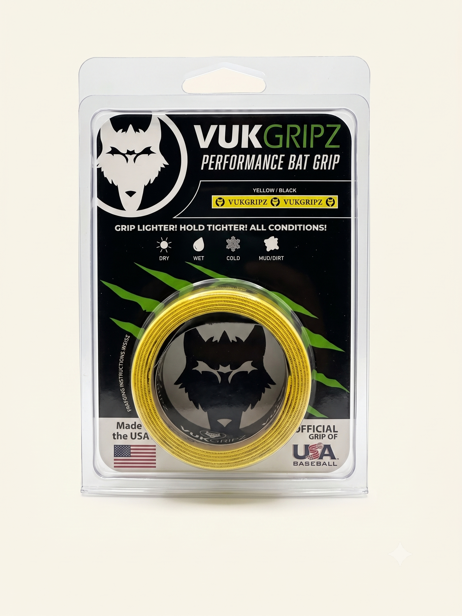 VukGripz - Bright Yellow