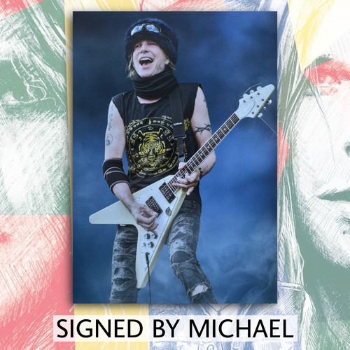 マイケル・シェンカー CD＋直筆サイン入りフォトカード Signed Michael Schenker Photo Card | Michael Schenker Onl
