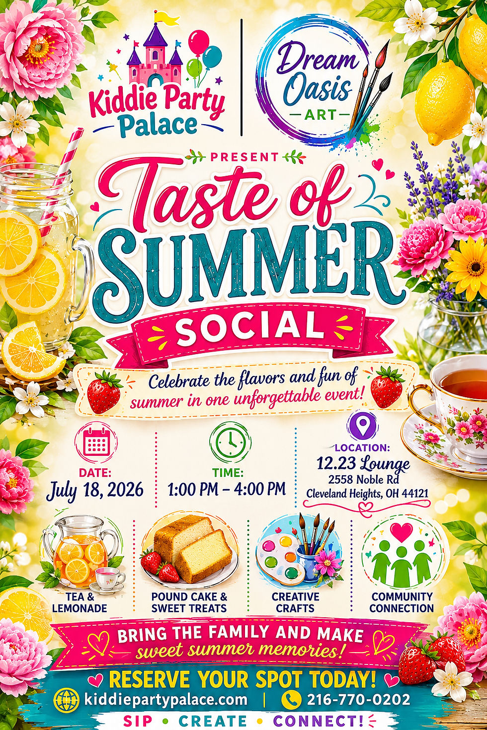A TASTE OF SUMMER SOCIALπππ¨ππΎπΊπΎ