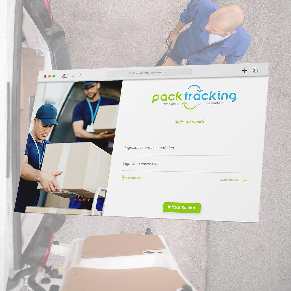 Diseño Web Packtraking