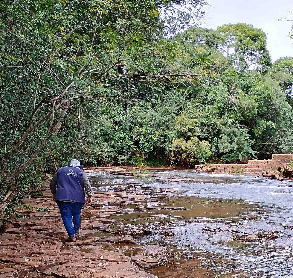 Pesquisa Arqueológica para empreendimento elétrico em Pato Branco, Paraná