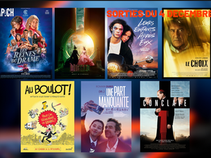 Sorties cinéma de la semaine du 4 décembre 2024