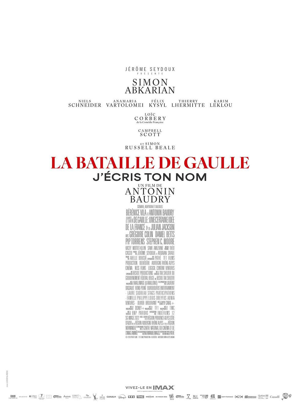 La Bataille de Gaulle: J'écris ton Nom