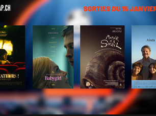 Sorties cinéma de la semaine de 15 janvier 2025