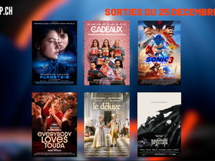 Sorties cinéma de la semaine du 25 décembre 2024