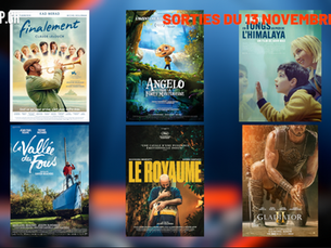 Sorties cinéma de la semaine du 13 novembre 2024