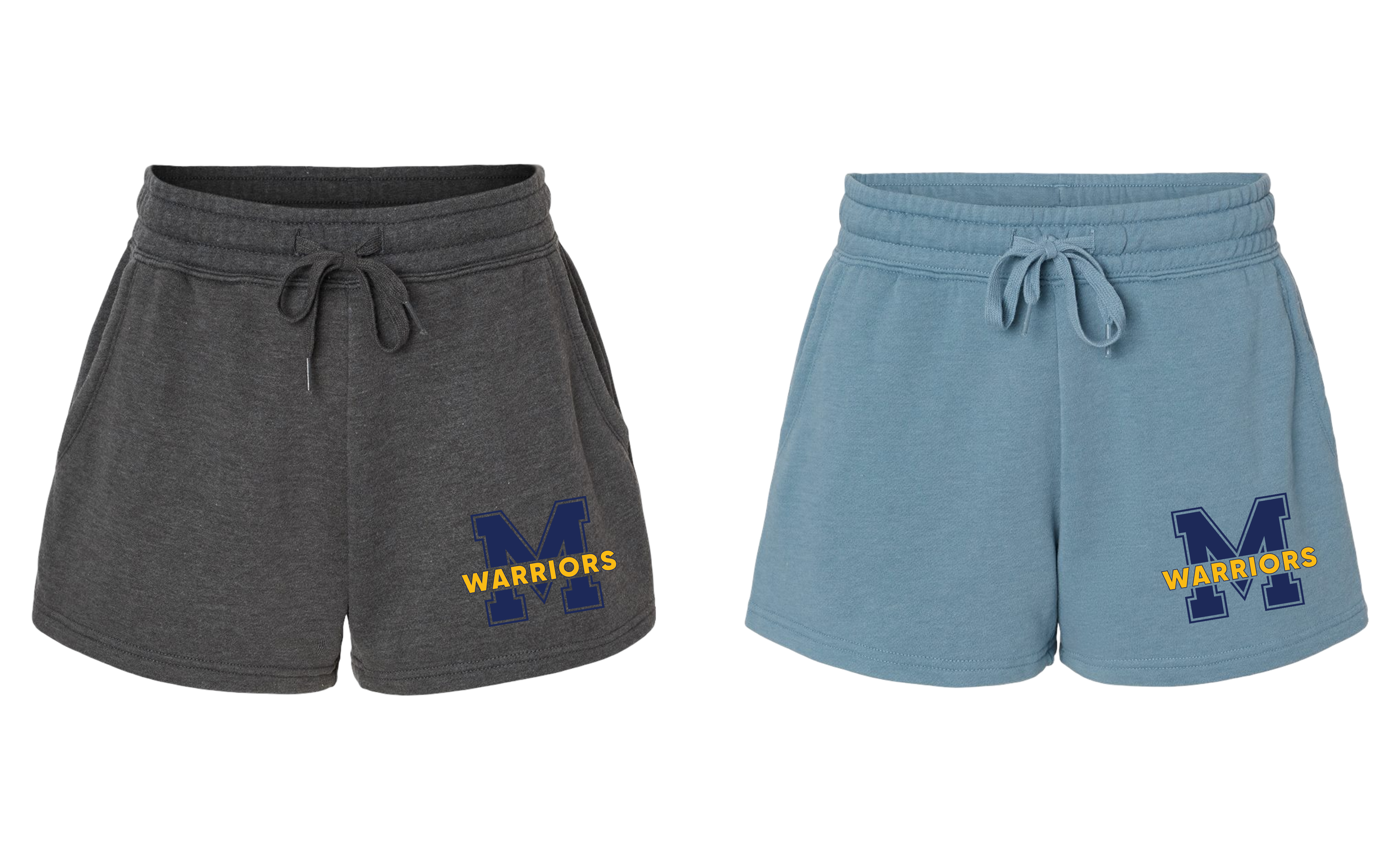 Independent Trading Co. - Women’s Lightweight California Wave Wash Fleece Shorts