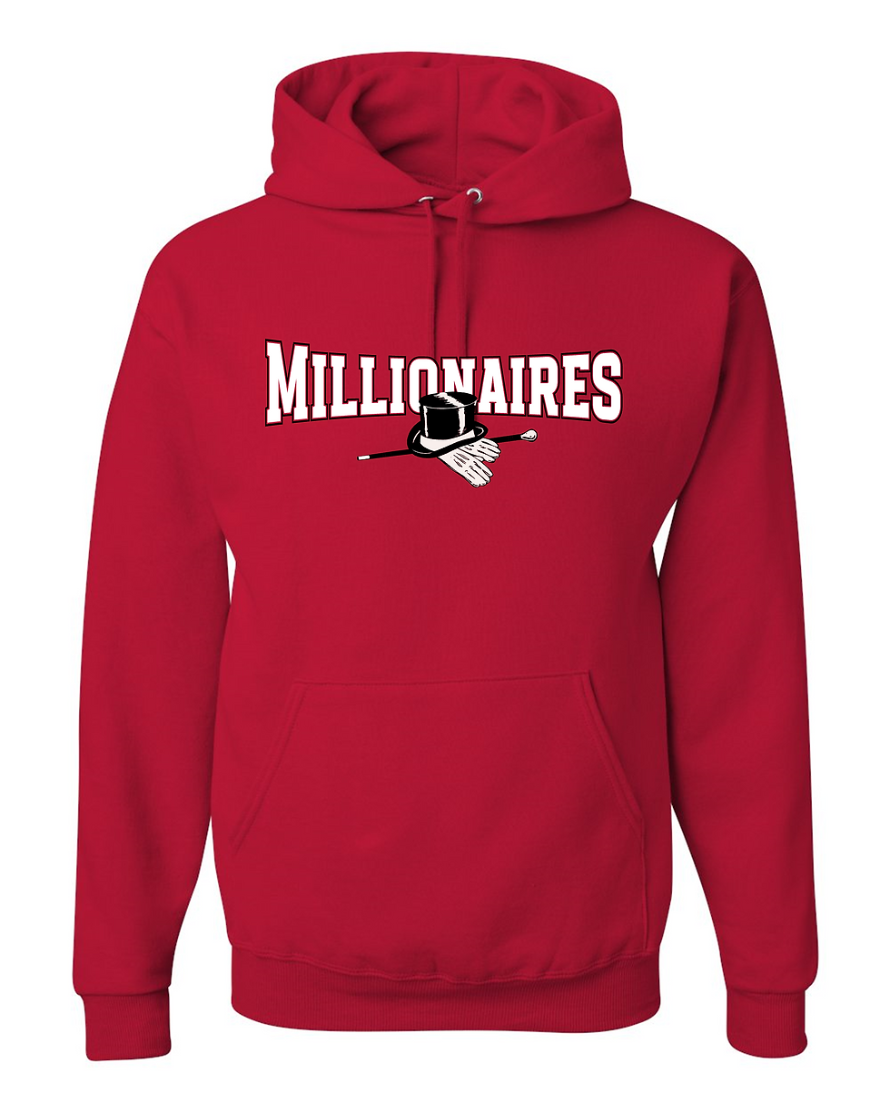 Thumbnail: "Millionaires" - JERZEES NuBlend® Pullover Hooded Sweatshirt