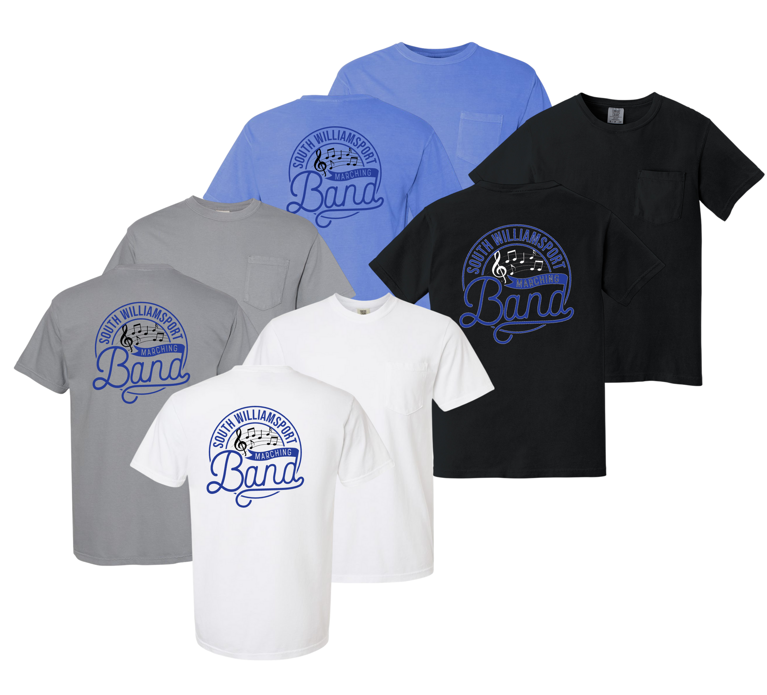 Comfort Colors® Garment-Dyed Heavyweight Pocket T-Shirt