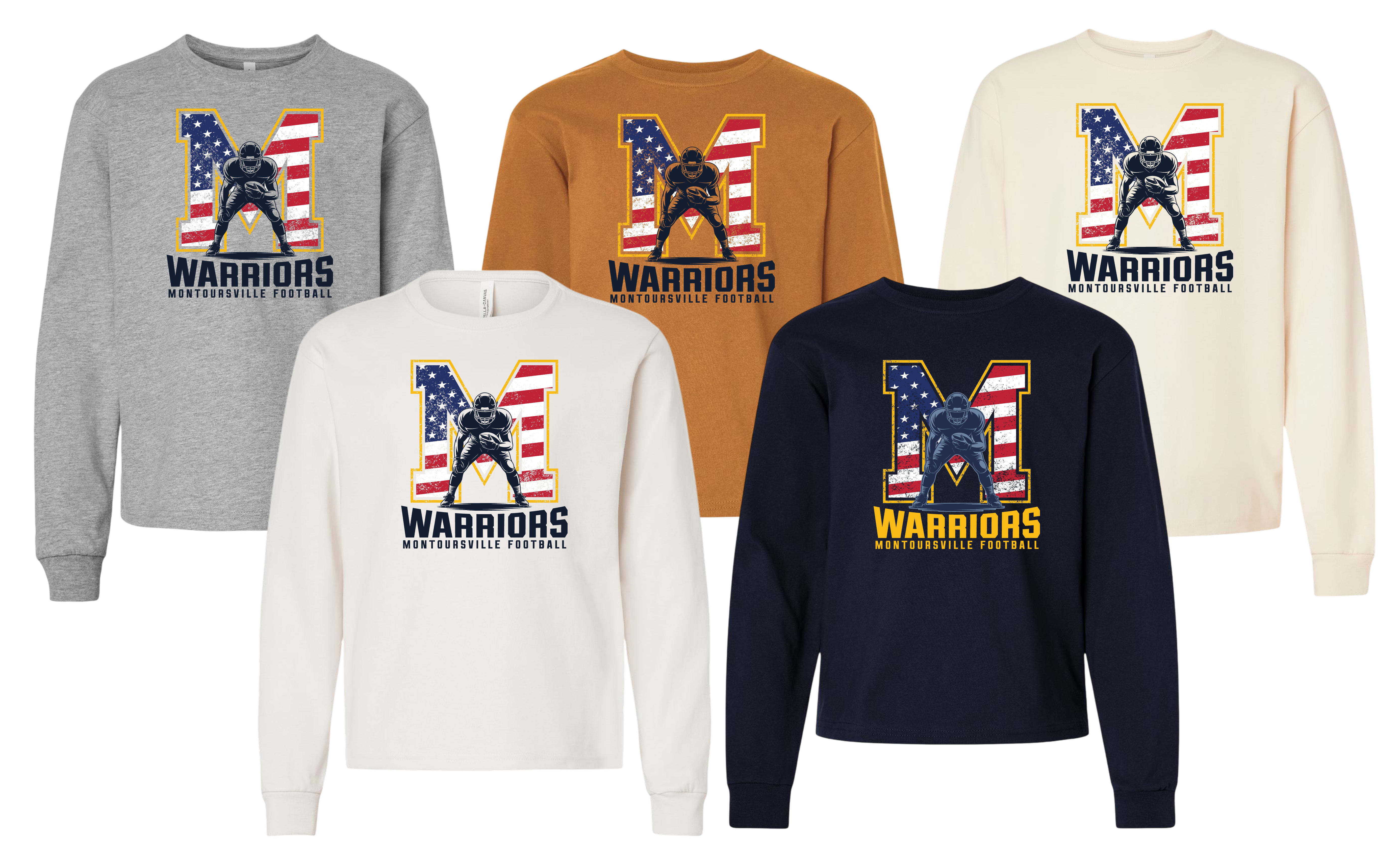 BELLA + CANVAS Youth 6oz. Heavyweight Long Sleeve Tee