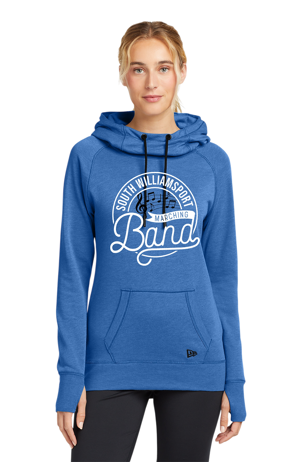 Thumbnail: New Era® Women's Tri-Blend Fleece Pullover Hoodie