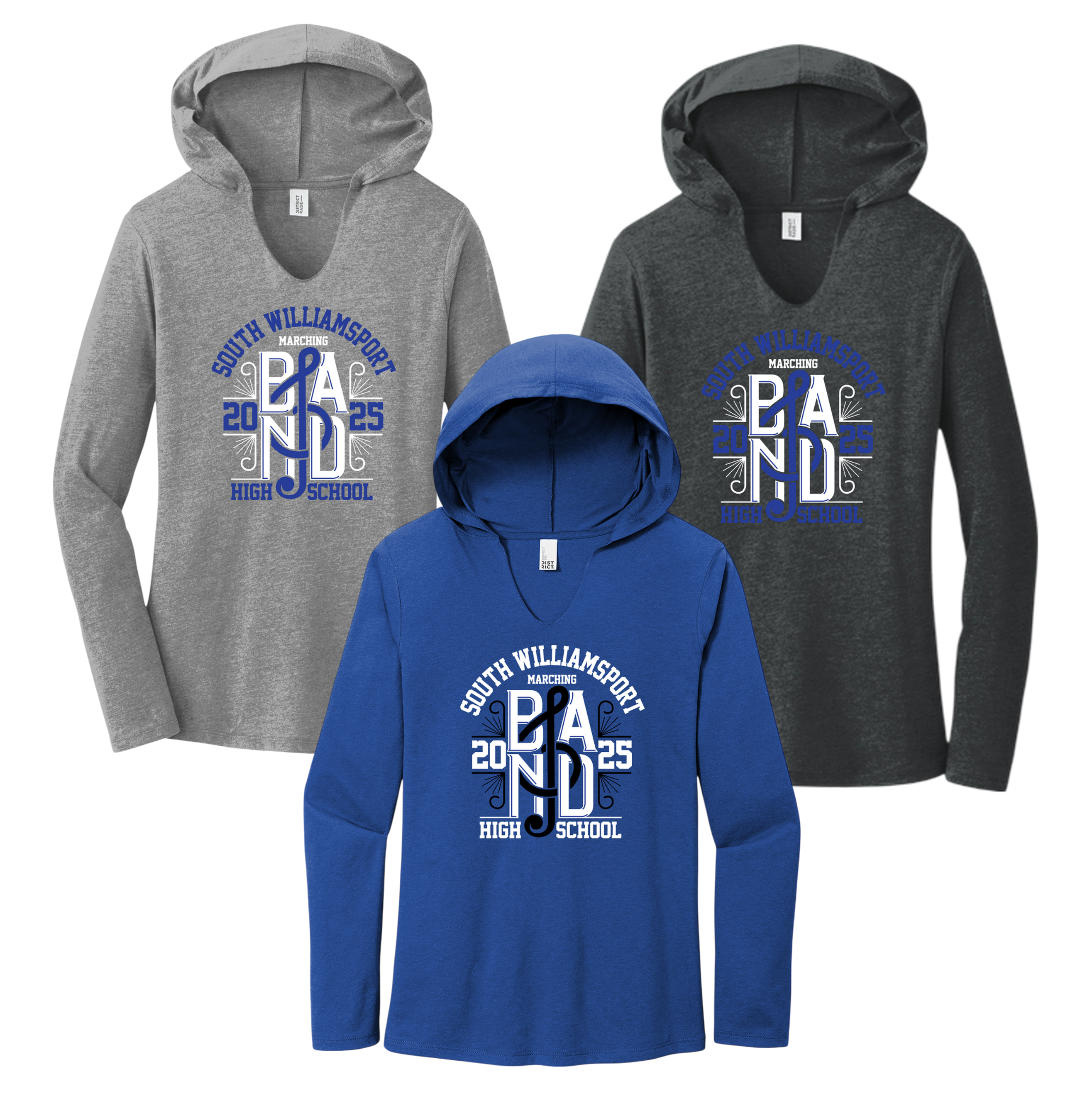 District ® Women’s Perfect Tri ® LIGHTWEIGHT Long Sleeve-T with Hoodie