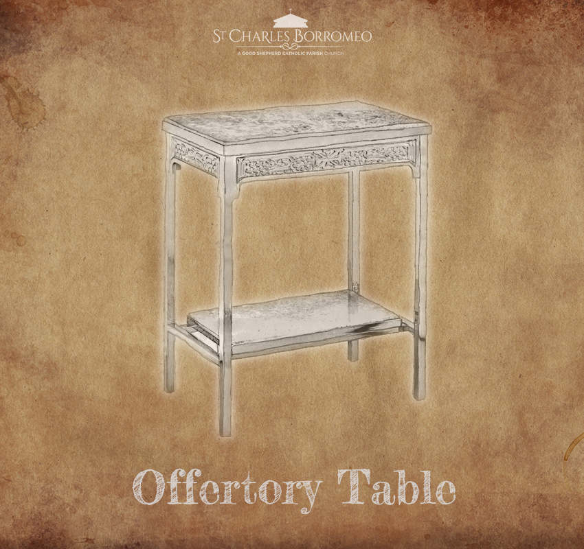 Offitory Table Offertory Table | stcharles