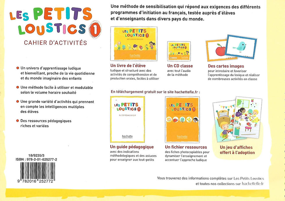 Thumbnail: Les petits loustics 1 (Workbook)
