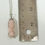 Thumbnail: Rose Quartz Point Necklace