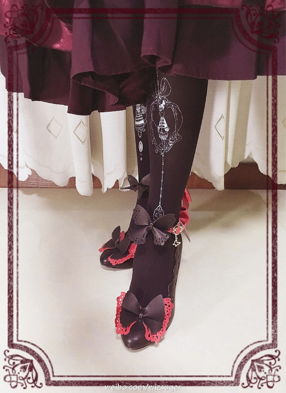 Thumbnail: Empty Wardrobe ~Butterflies~ heel shoes