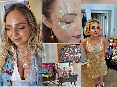 Luxury glitter bar entertainment for weddings and corporate events in Falkirk by Event Buddies Scotland