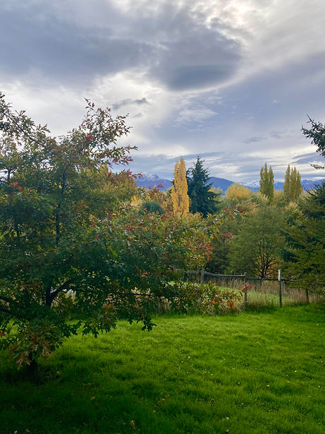 Vista de Coyhaique desde la Academia