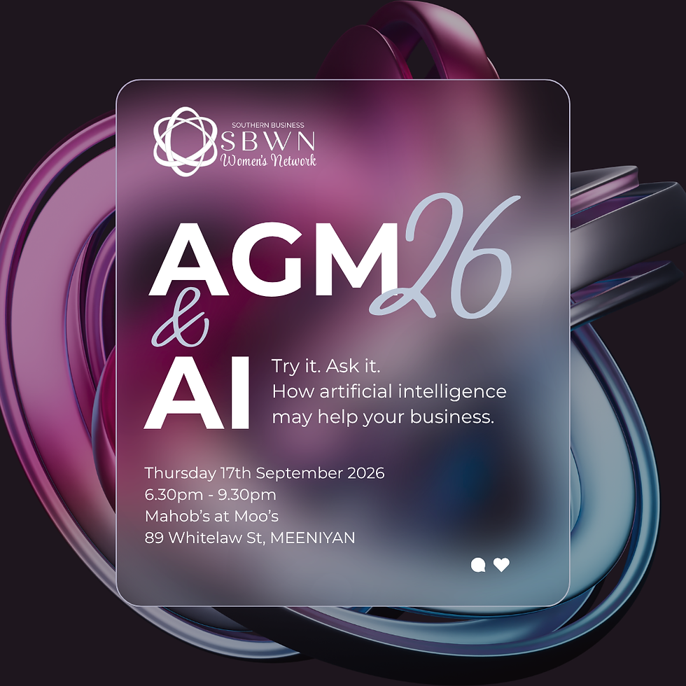 AGM26 & AI FOR YOUR BUSINESS