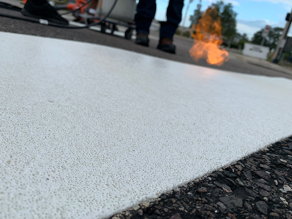 Preformed Thermoplastic Lines & Rolls Pavement Markings