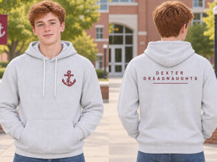 Dexter Dreadnaughts Simple – Maroon design
