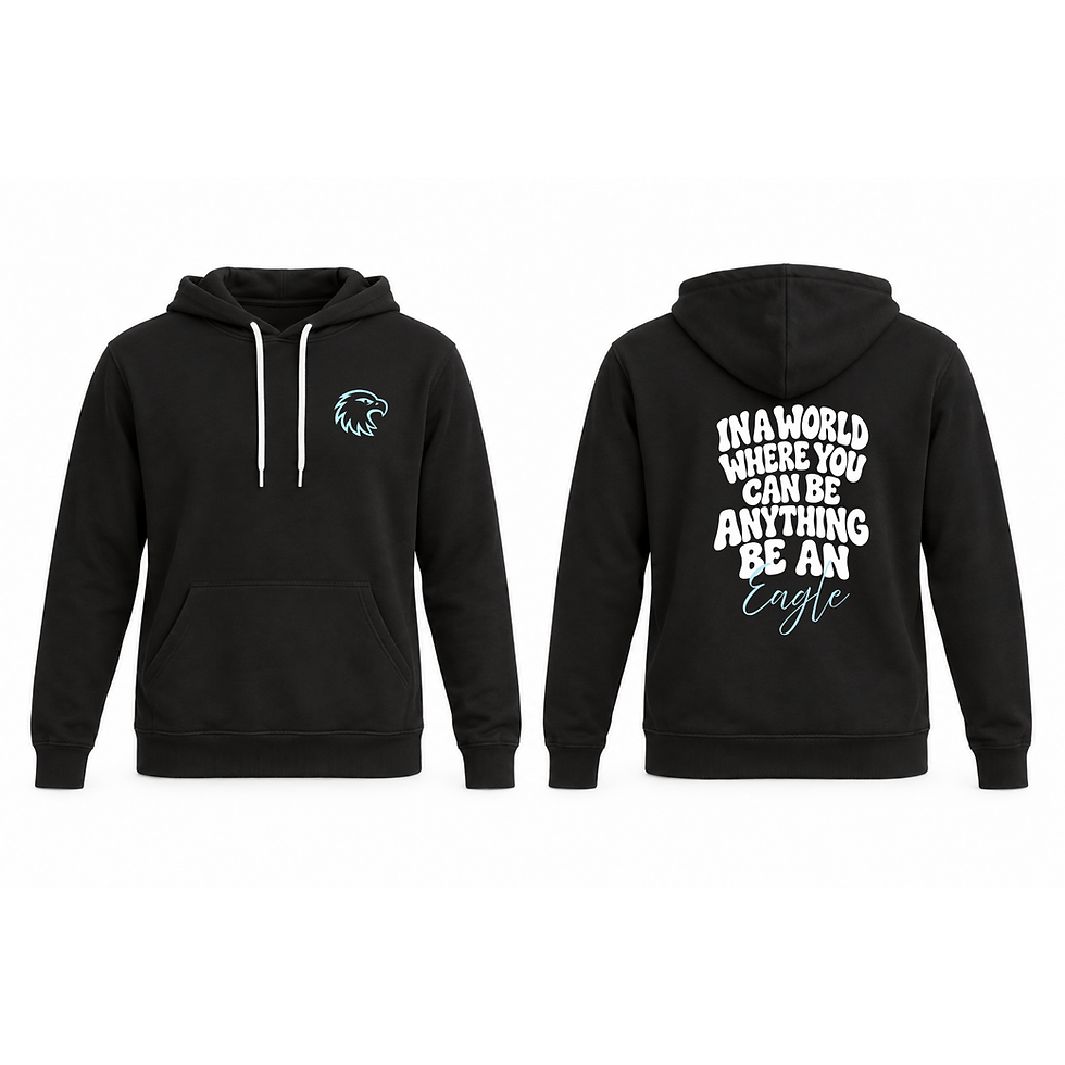 Be an Eagle – White design