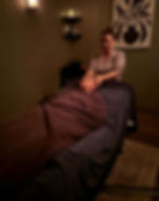 Relaxing body polish spa service.
