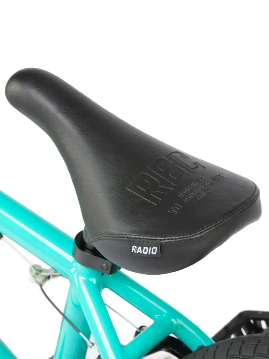 RADIO "CENTURY" combo seat, slim padded on REVO 20 BMX free style at Ocean Cyclery