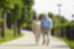 Staying in love is something very special. Cheerful senior couple having a good time in a