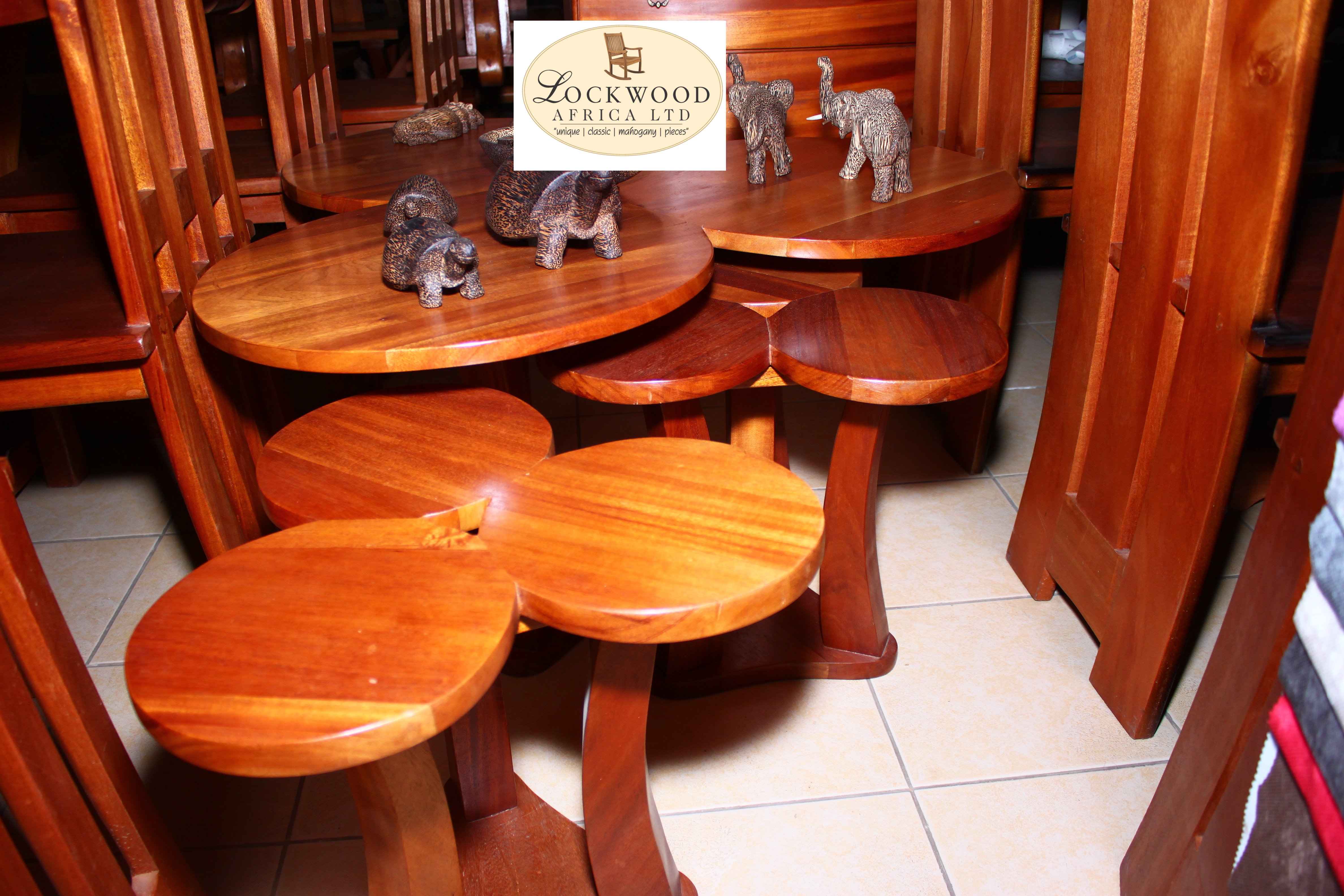 Coffee Table and Stools Lockwood Furniture Nairobi
