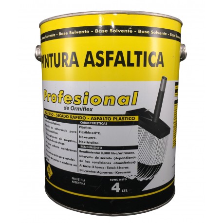 Pintura asfaltica ormiflex