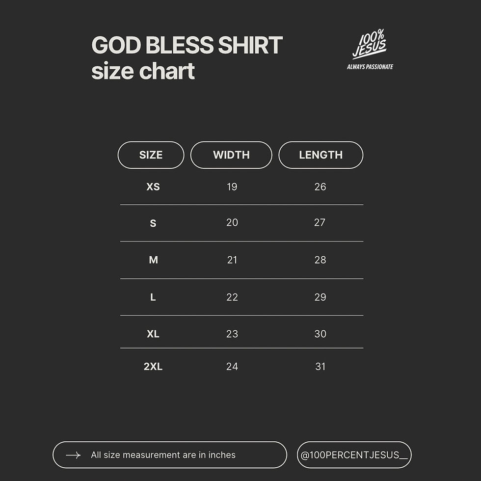 Thumbnail: GOD BLESS SHIRT