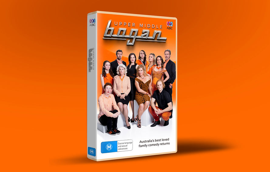 Key art design for Upper Middle Bogan Series 3 comedy TV show