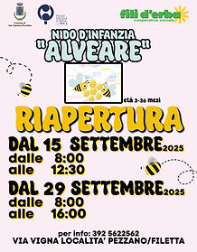 RIAPERTURA ALVEARE