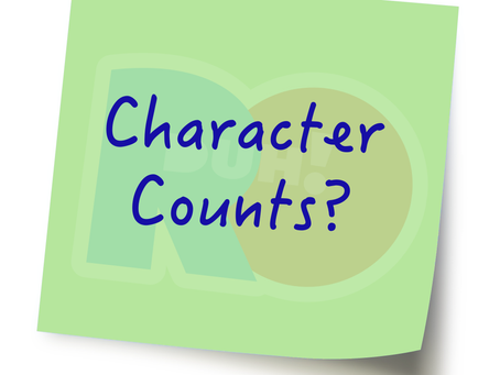 Character Counts?