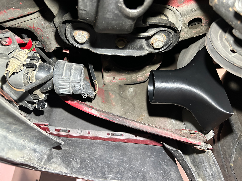 Miniature : VW Golf mk2 Front Brake Cooling Ducts