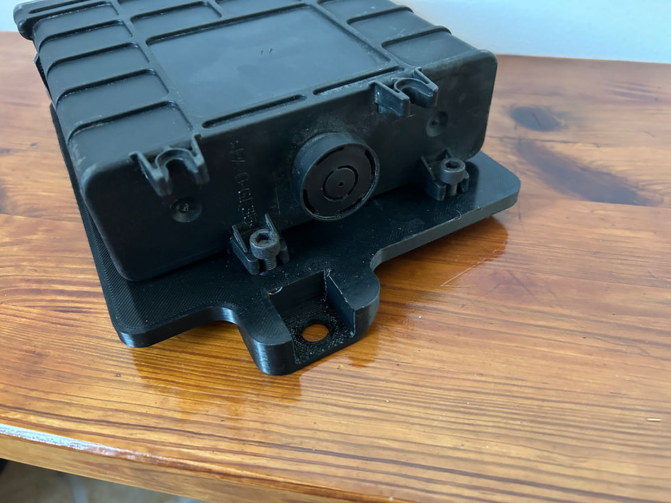 Miniature : Golf mk2 84-92 LHD ECU Holder Bosch / Siemens