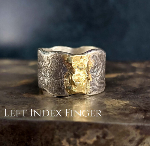 The Complete Set of Silver & 18ct Gold Rings! Pre Order | Lydia