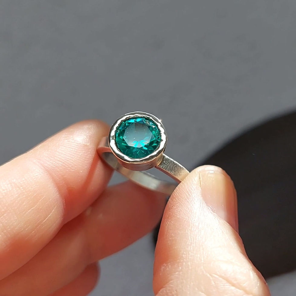 Thumbnail: YAG & Silver Ring