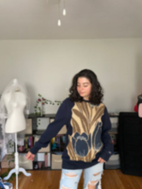 Hilfiger Tapestry Crew Neck Medium