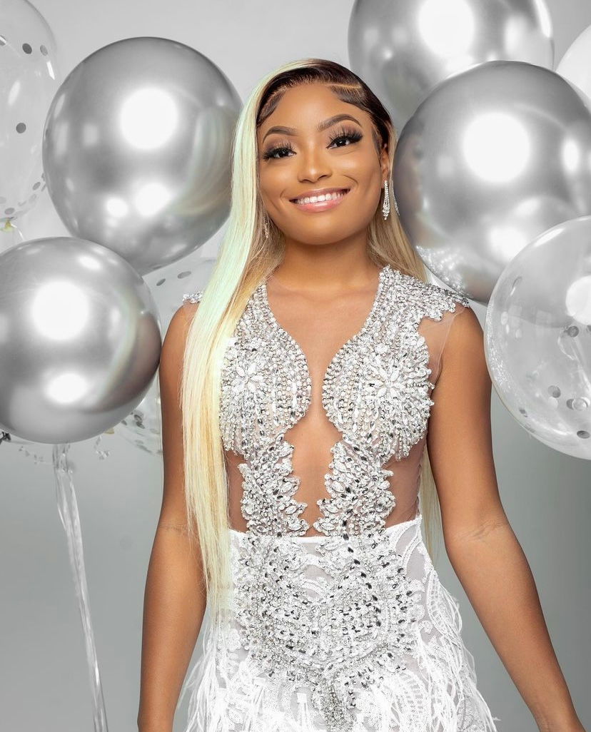 Rhinestone feather dress deals