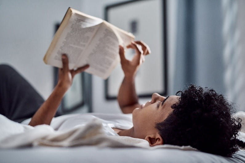 Understanding recovery and reading to keep the mind busy can be an effective technique.