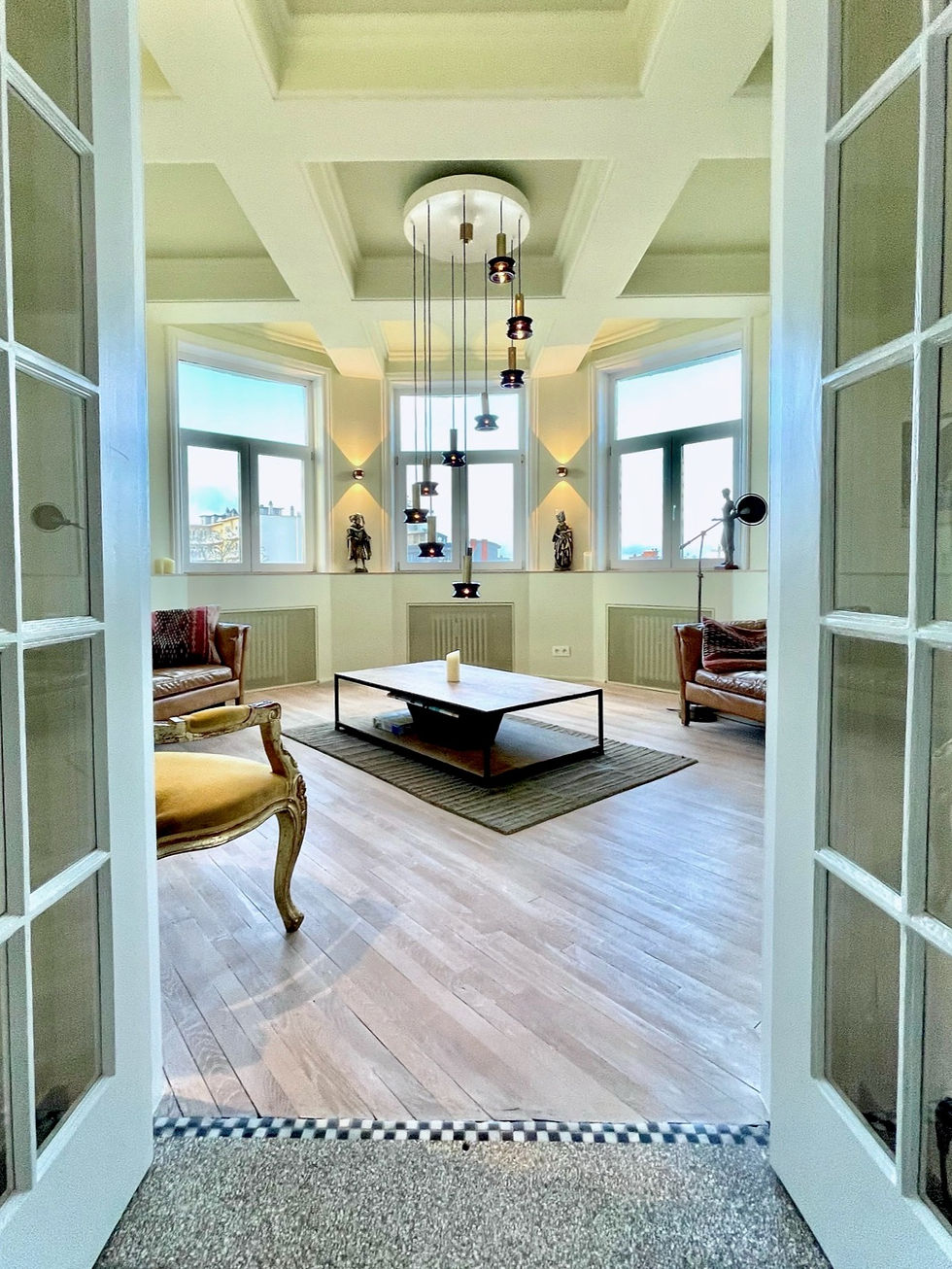 Rénovation d'un appartement Art Déco