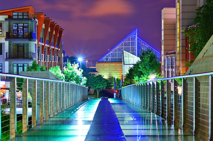 bridge in downtown Chattanooga
