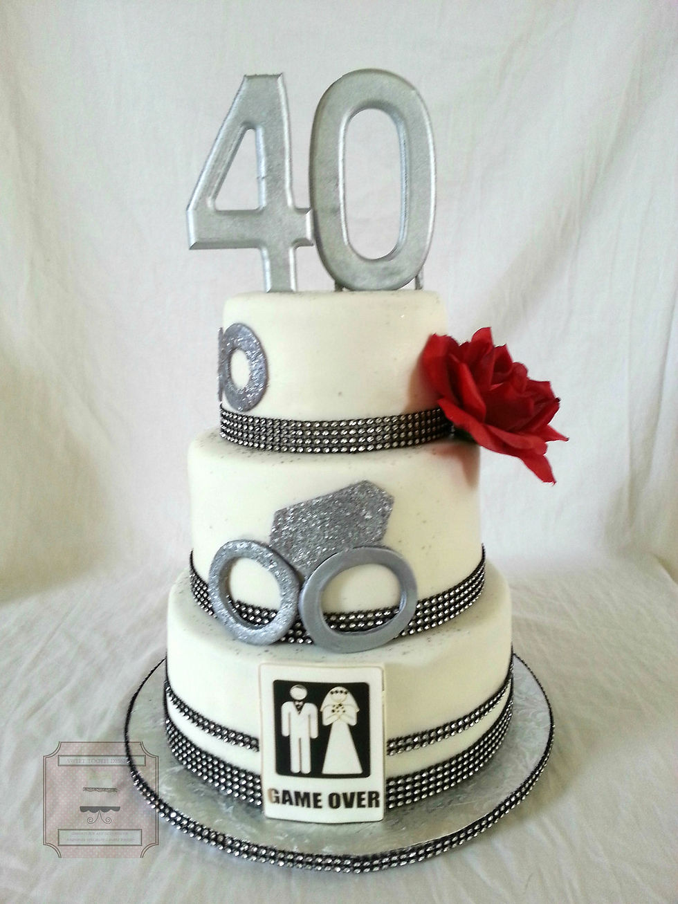 40th Bday, Bridal Shower & More Cake