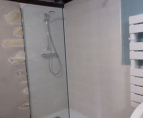 Douche du gite Chatard