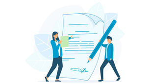 Illustration contrat